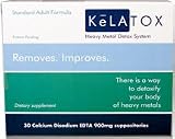 KelaTox (900mg Calcium Disodium EDTA) (30 suppositories) Ca-EDTA Brand: Kelatox
