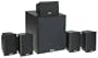 KLH SS02-HTIB 100W 6-Piece Home Theater Speaker System with 8" 120W Front Firing Subwoofer