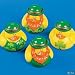 One Dozen (12) Irish St. Patrick's Day Rubber Ducks