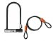 Kryptonite Kryptolok Value Pack 4x9 U Lock With a 4' Flex Cable