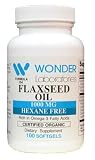 FLAX SEED OIL 1000 MG - 100 Softgels
