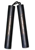 8 inches Foam Nunchuck black w/cord