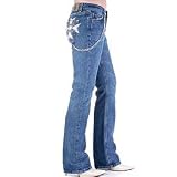 Fake London genius womens low waist denim jeans