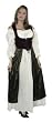 Deluxe Renaissance Village Wench Peasant Dress (Vest runs tight - SEE details)