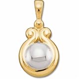 14Kt. Two Tone Gold. Pendant