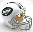 New York Jets 1965-77 Throwback Riddell Deluxe Replica Helmet - Football Sports Merchandise