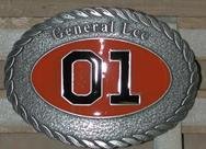 Dukes of Hazzard General Lee 01 Belt Buckle