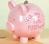 Baby Girl Pink My First Piggy Bank Great Gift Item For New Baby