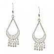 Impressive Sterling Silver Celtic Chandelier Earrings