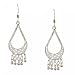 Impressive Sterling Silver Celtic Chandelier Earrings