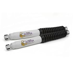 Daystar KU01014 White Stock Replacement Rear Shock Absorber