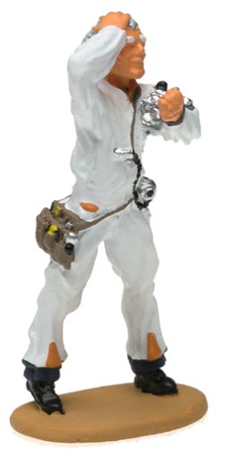 Back to the Future -- DeLorean with Doc Brown Figure