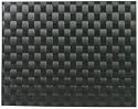 Saleen Placemat - Woven Plastic - Black