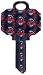 Cleveland Indians Schlage SC1 House Key