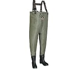 Pro Line® Felt Sole 3 - Ply Nylon Chest Waders Khaki