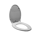 American Standard 5280.016.165 Champion Elongated Toilet Seat, Silver