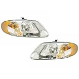 Chrysler Voyager Grand Voyager Town Country W Xenons Headlights Driver Passen... by Headlights Depot