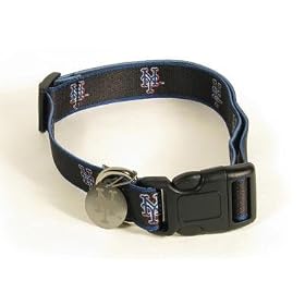 New York Mets Authentic MLB Dog Collar Size Medium-Large