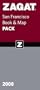 Zagat 2008 San Francisco Book & Map Pack