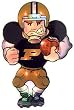 Purdue Boilermakers 20" Double-Sided Window Mounted Lighted Player Figure - NCAA College Athletics
