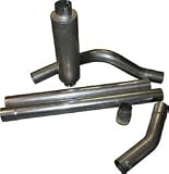 Bully Dog 181040 Rapid Flow Aluminized Cat Back Exhaust System