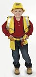 Construction Worker Dress-Up And Play Set