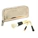 Bobbi Brown Copper Diamond Mini Brush Set: Face Blender Brush+ Eye Shadow Brush+ Eye Liner Brush+ Case - 3pcs+1case