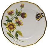 Herend American Wildflowers Indian Blanket Bread & Butter Plate