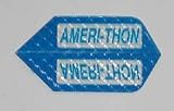 3 sets BLUE Slim flights, Amerithon, Made in the USA - Dimplex Style