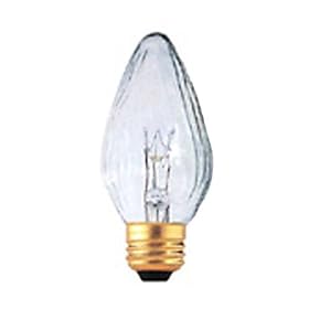 25 Watt Flame Bulb F15 Clear by Bulbrite