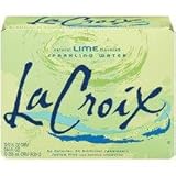 La Croix Sparkling Water, Can, Lime 12 oz. 12-Count (Pack of 2)