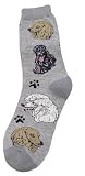 Poodle Faces Socks