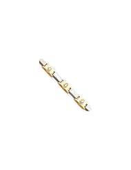 14k Two-tone VS Diamond tennis bracelet Diamond quality VS (VS2 clarity, G-I color)
