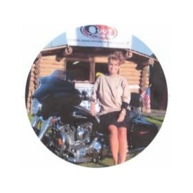 Sarah Palin Motorcycle Keychain
