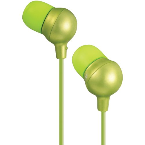 JVC HAFX30G Marshmallow Inner Ear Headphones (Green)