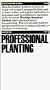 Professional Planting [VHS]