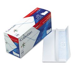 Columbian CO284 (#10) 4-1/8x9-1/2-Inch Self-Seal Security Tinted White Envelopes, 100 Count