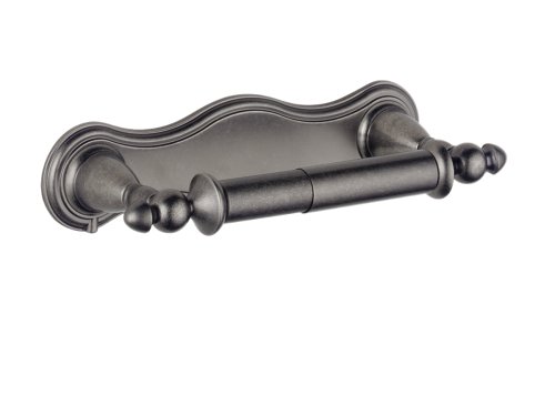 Delta 75050-PT Victorian 9-1/8-Inch Toilet Tissue Holder, Pewter