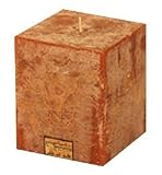 Grapefruit Gardenia Square Pillar Candle