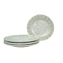 Block Basics Loves Me Dessert Plates, Set of 4