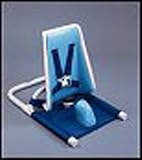 Small Hi-Back Wrap Around Bath Support with Padding - Blue colour