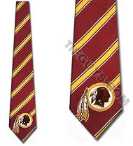 Washington Redskins Ties Logo Stripe NeckTies