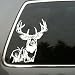 Deer hunting vinyl decal large