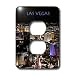 Las Vegas - Las Vegas The Strip - Light Switch Covers - 2 plug outlet cover