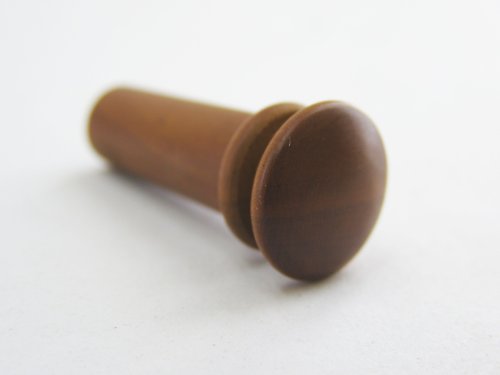 Alessandro Fine Fittings Round Viola Endbutton in Boxwood