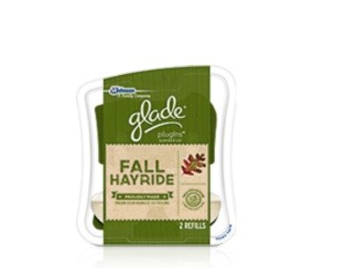 One Twin Pack Glade Pluglns Scented Oil Refills ~ Fall Hayride ~ Limited Edition