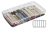 ArtBin 1106AB 6-Compartment Prism Box, Transparent Clear