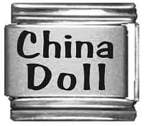 Clearly Charming China Doll Italian Charm