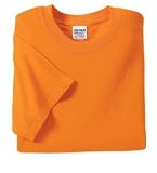 NEW Gildan Ultra Cotton - 100% Cotton T-Shirt Tangerine-M