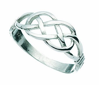Basics Celtic Ring In Sterling Silver